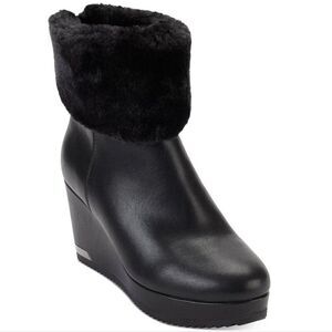 DKNY Women's Nadra Wedge Booties